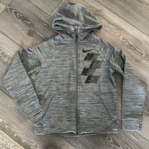 Boys Nike zip up sweatshirt